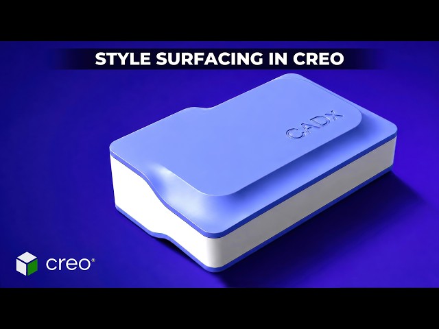 Style surface design ISDX in creo parametric