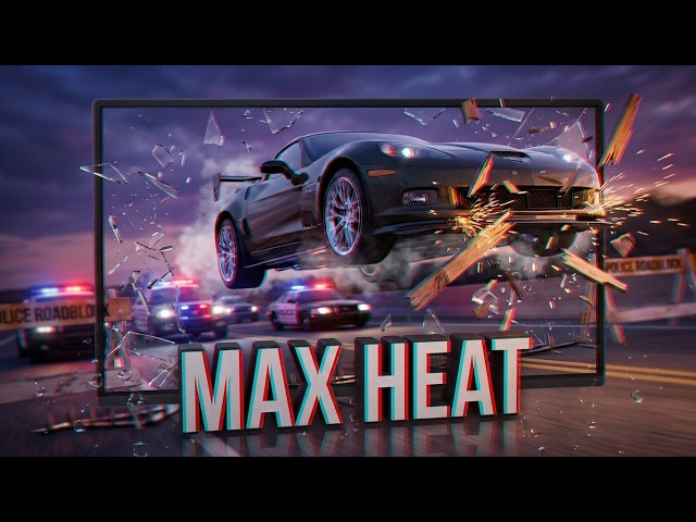 The Most Intense 3D Car Chase Ever Filmed Collection Vol 1 #anaglyph
