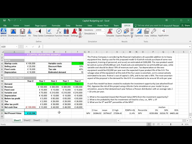 16. Capital Budgeting - Discussion