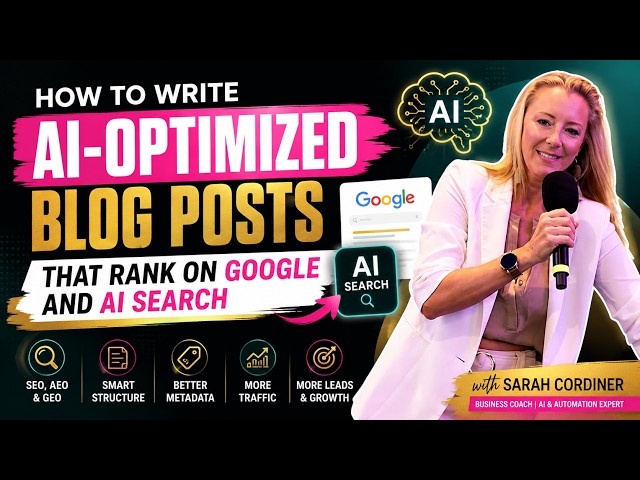 How to Write AI-Optimized Blog Posts That Rank on Google and AI Search
