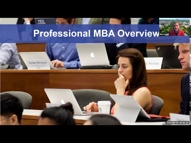 SMU Cox MBA Programs for Working Professionals Information Session