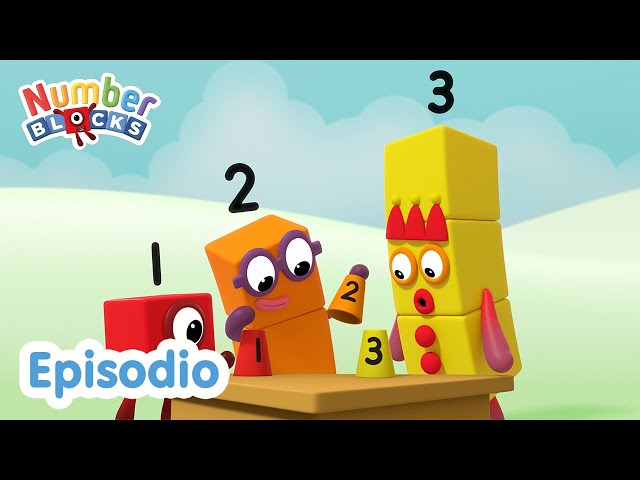 Numberblocks en Español | Episodios completos | ¡UNO, DOS, TRES!