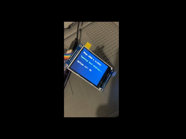 Tutorial 5, ATMega2560 and ILI9341 display