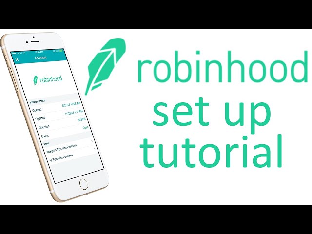 Robinhood App - Set Up Tutorial for Robinhood (Get A Free Stock)
