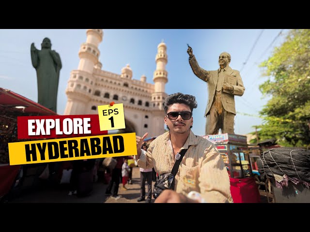 EPS 1 | EXPLORING HYDERABAD | Have you ever eaten Hyderabadi biryani 🍛 | CHARMINAR | ASIF OMAR