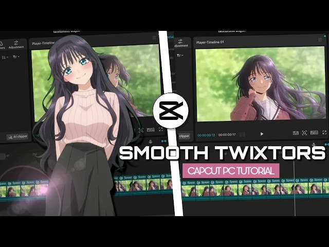 How to Make SMOOTH TWIXTORS Without AE in Capcut PC 💻 | Anime AMV Tutorial #14