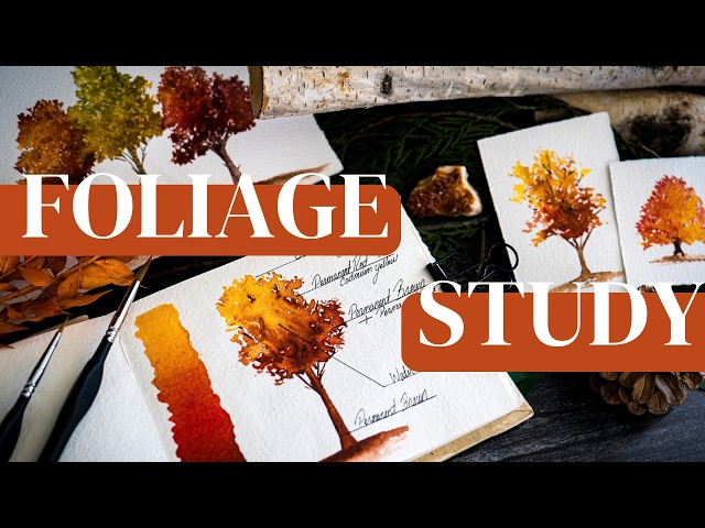 How to Paint Crisp Autumn Foliage (It's Easier Than You Think)