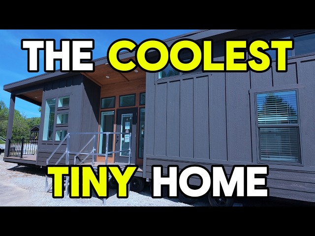 This has to be the coolest tiny home I have ever seen 😍😁 #tinyhouse #tiny #foryou #fyp 