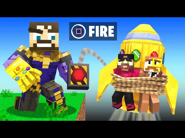 Thanos Nuke 2.0… (Minecraft Insane Craft)