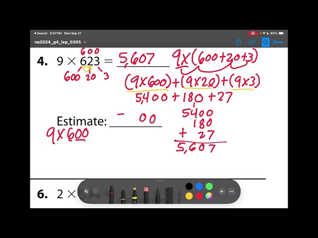 Chapter 3 Lesson 5 hw