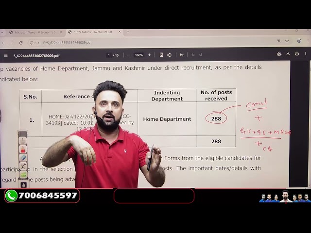 JKSSB || FRESH BATCH FOR WARDER COURSE || BY JOBS ADDA