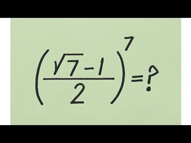 France | Can you Simplify?? | Olympiad Mathematics | No Calculator!!!