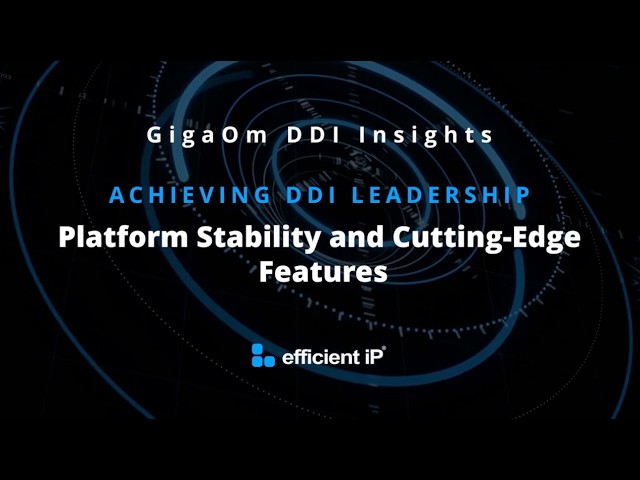 Achieving DDI Leadership: Platform Stability and Cutting-Edge Features