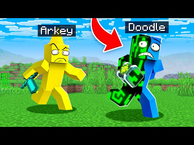 Minecraft Manhunt But I Cheat with BEN 10
