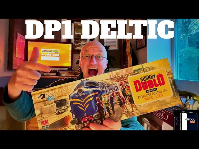 NEW Hornby DELTIC Ltd Edition HM7000 Sound BR English Electric DP1 Dublo Review, Tests & Run | ml102