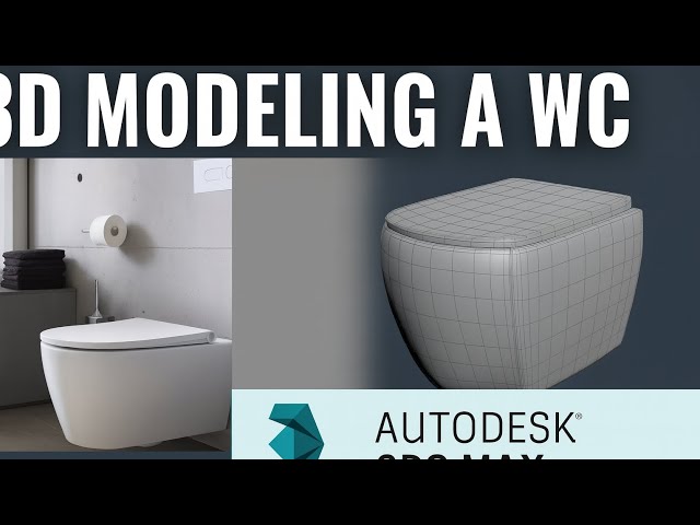 How to Model a Realistic WC in 3ds Max | Beginner to Advanced Guide