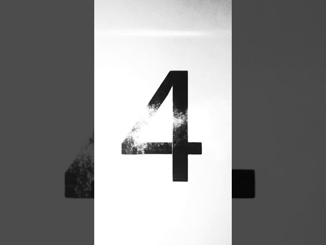 10 seconds Countdown Space Animation