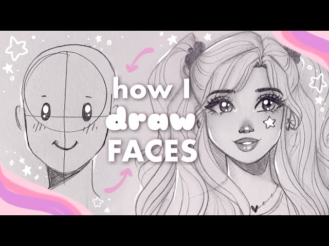 🌸 How I Draw Faces 🌸 // easy tutorial [my art style] 2026