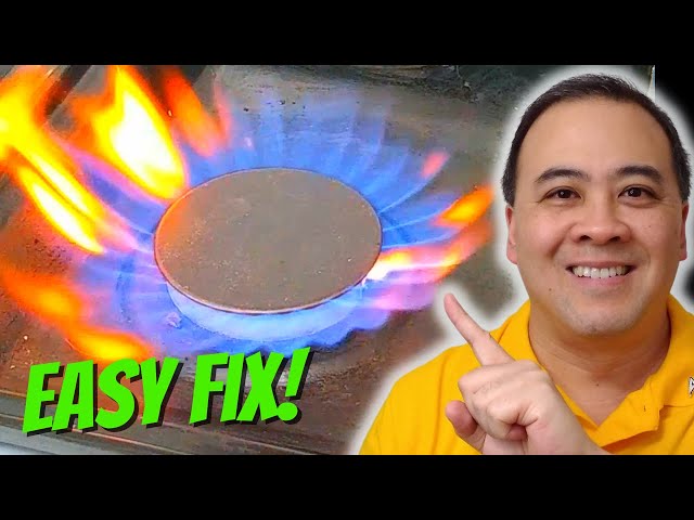 Kenmore gas stove Burner WON'T START or Ignite! EASY FIX!