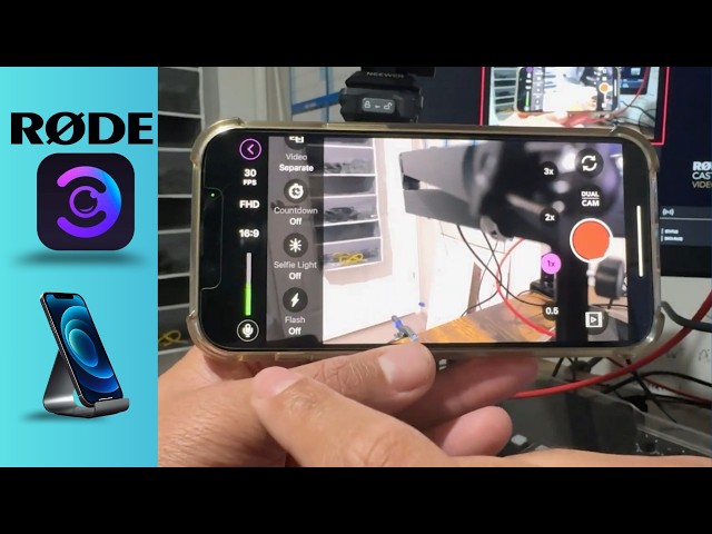 How to Connect a iPhone 15 /16 using Rode Capture to a RODECaster Video S (Step-by-Step)
