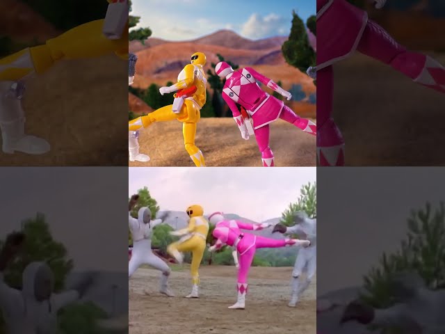 We Recreated Power Rangers Re-Ignition Toy Force Scene By Scene ⚡ Side By Side With The Original