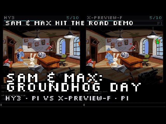 Ox Alpha Stealth model plays Sam & Max against Tencent Hy3