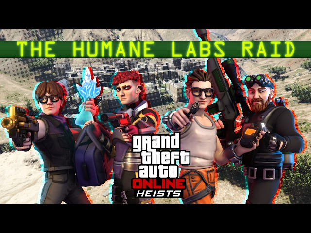 Humane Labs Raid but we're the ones that need studied (GTA Online)