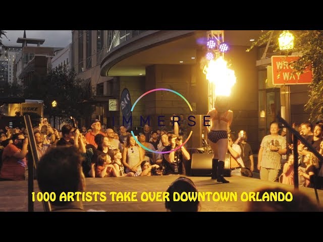 Immerse 2018 : Orlando's largest festival of local artists and performers
