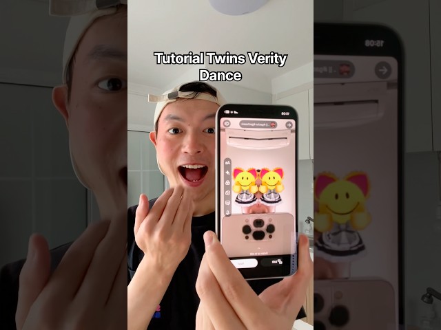 Tutorial Twins Verity Dance 😎💖👉 #funny #fyp #trending #viral #shorts
