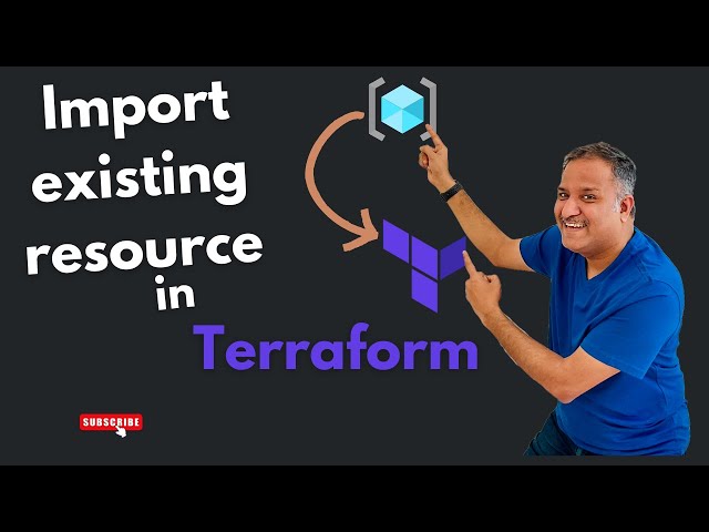 Terraform: Import existing resource