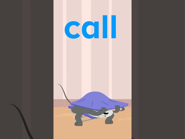 Kindergarten Sight Words: Call | ABCmouse #learning #education #sightwordsforkids #kindergarten