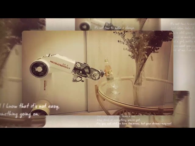 Robot Bosch AR8 🤖 is working as a barman 🍨🎉🍻