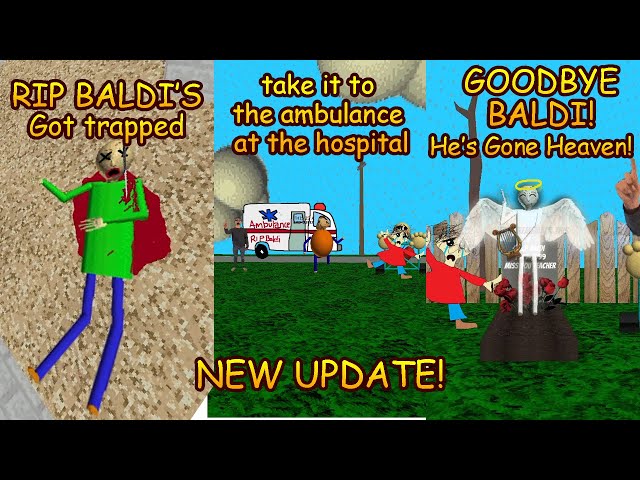 Goodbye Baldi's! |Baldi's Trap out Of Control [Baldi's Basics Mods Decompiled]