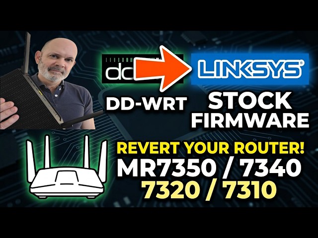 Revert DD-WRT to Stock Linksys Firmware (MR7350 / 7340 / 7320 / 7310)
