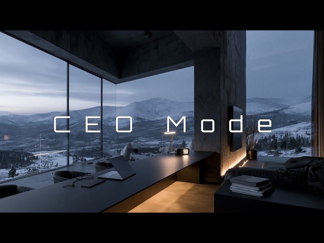 Deep Work Music For Maximum Productivity And Studying Flow State In A Quiet Modern Workspace