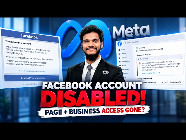 Facebook Account Disabled হলে কী করবেন? | আমার Account Disable হওয়ার পুরো ঘটনা