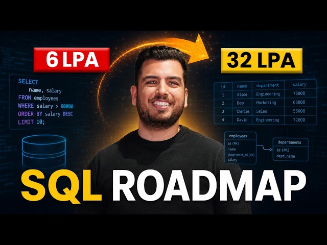 How I Would Learn SQL FAST (If I Could Start Over)