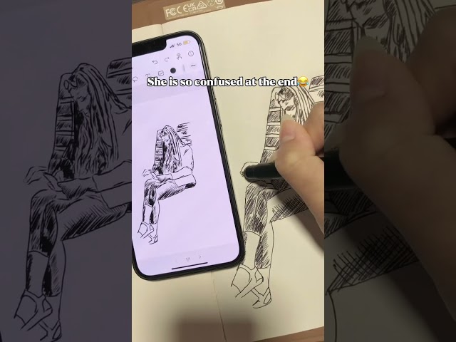 Wait for her reaction👀