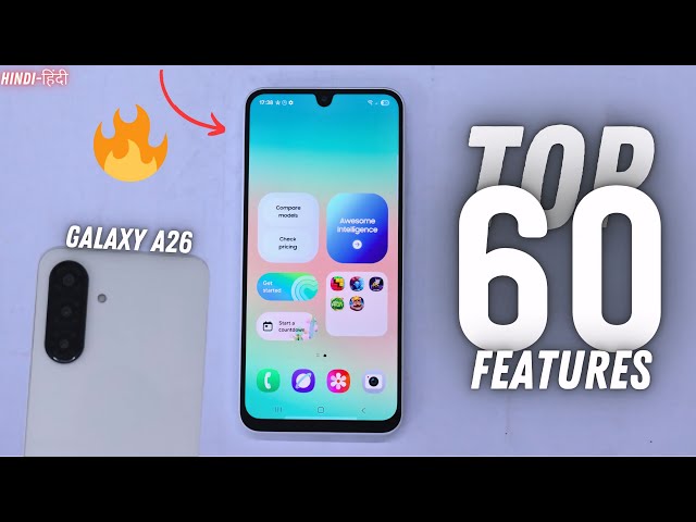 Samsung Galaxy A26 TIPS, TRICKS & HIDDEN FEATURES!!!