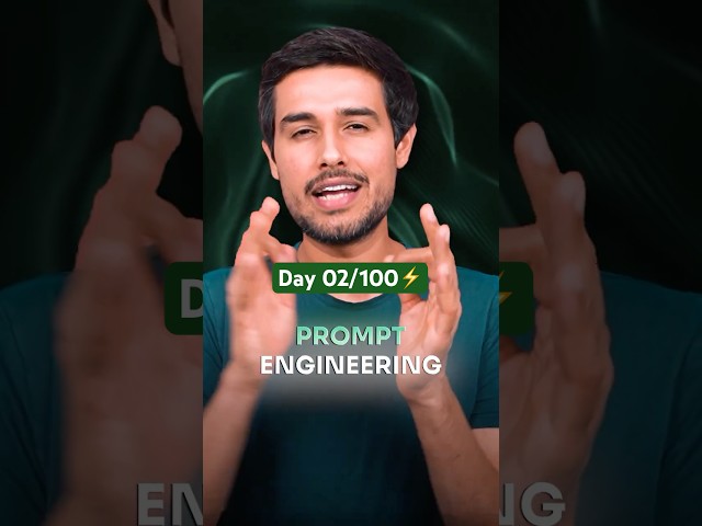Learn Prompt Engineering ✅ 02/100 Days of AI Basics⚡