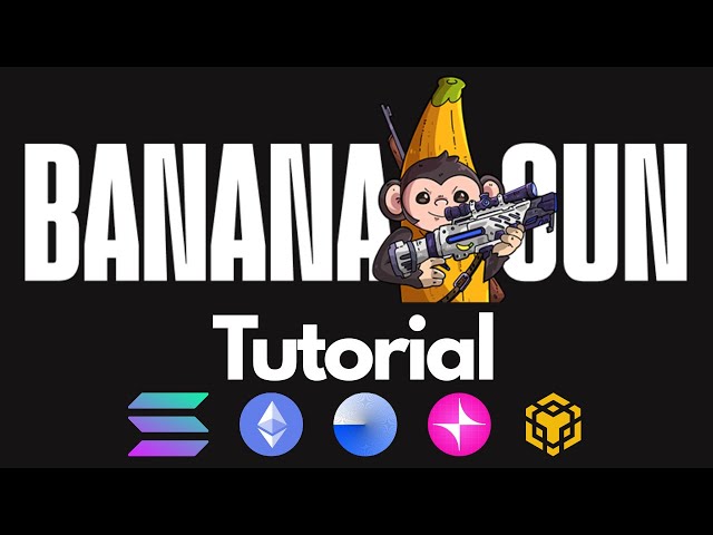 How to Use Banana Gun | Telegram Trading bot on Solana, Ethereum, BSC, Base, Unichain & more