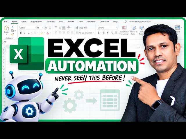 You’ve Never Seen This Kind of Automation in Excel 🤯