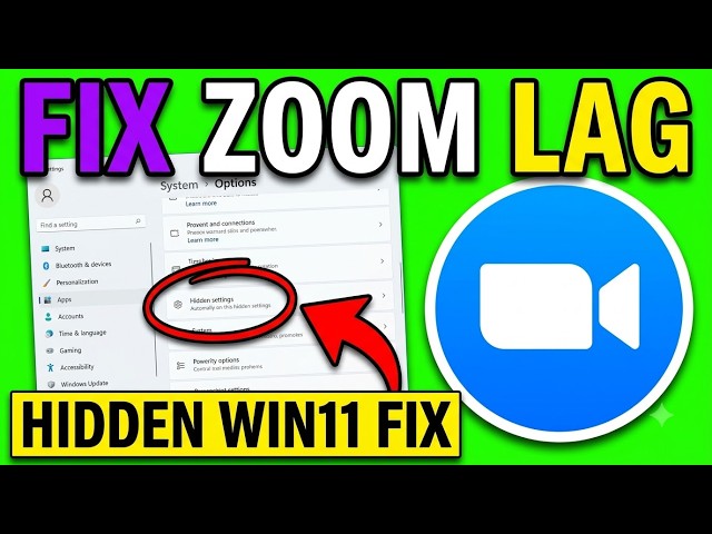 Laggy Zoom Calls? This Hidden Windows 11 Fix Doubles Your Speed
