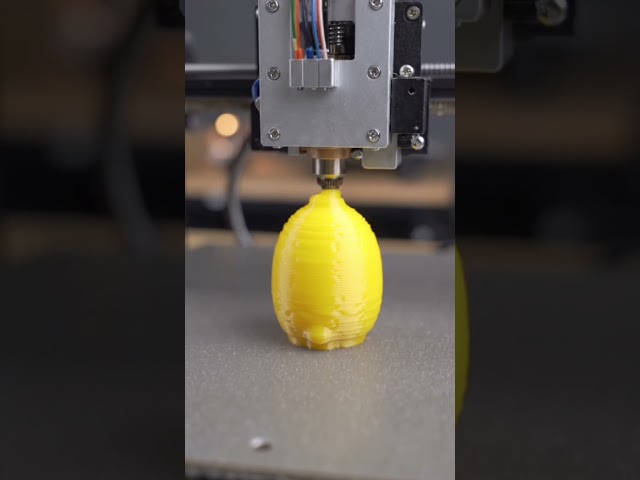 This 3D Printed Lemon is Squeezable! 🍋 #3dprinting #satisfying #lemon
