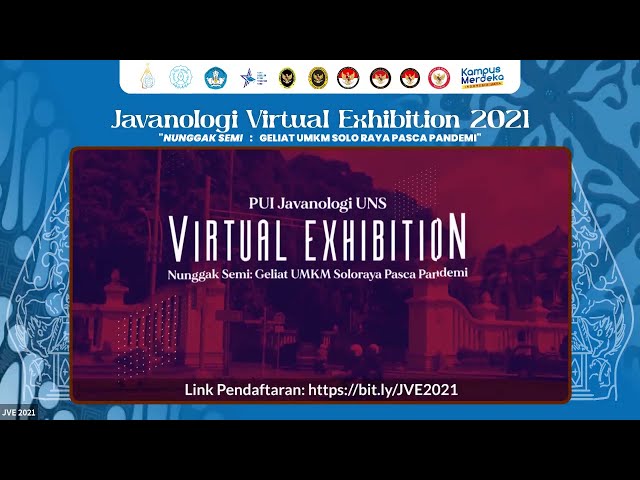 LIVE Talkshow Javanologi Virtual Exhibition 2021. Nunggak Semi: Geliat UMKM Soloraya Pasca Pandemi