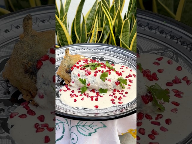 CHILES EN NOGADA LOS ORIGINALES #shorts #videos