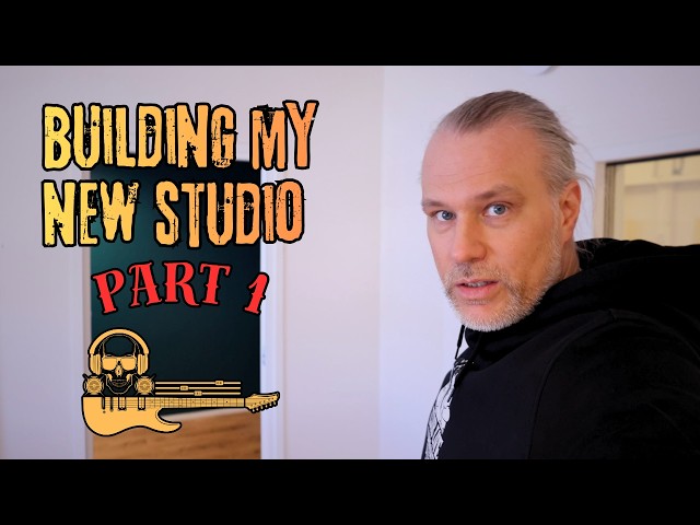 BUILDING MY NEW STUDIO | Part 1