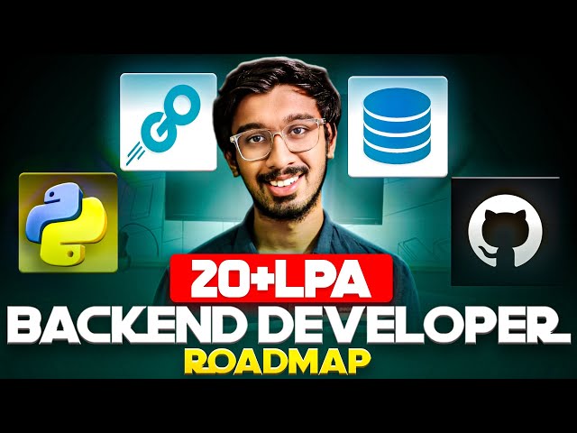The Ultimate Backend Developer Roadmap in 2026🔥|| Skills, Projects & Free Resources