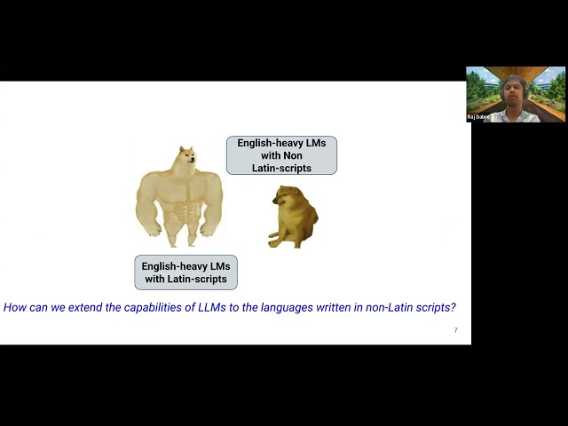 Raj Dabre - The Role of Romanization in LLMs