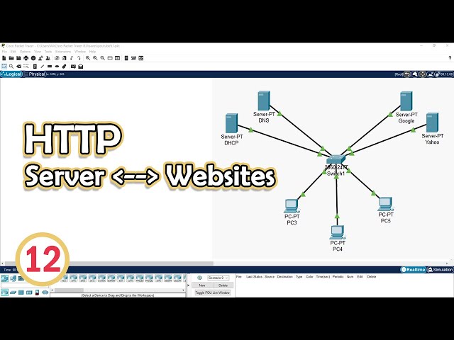 Simulate HTTP Server #12 || cisco packet tracer